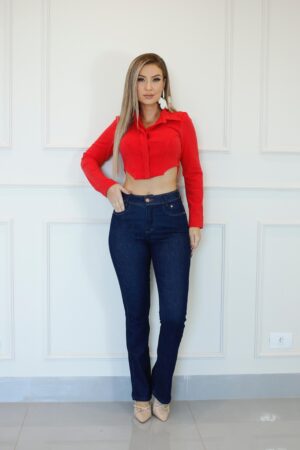 Calça Jeans Boot Cut Modeladora