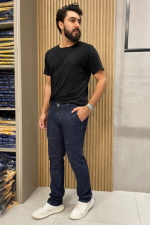 Calça Jeans Masculina Alfaiataria