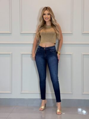 Calça Jeans Cigarrete Feminina