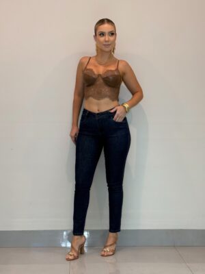Calça Jeans Cigarrete Feminina